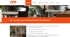Desktop Screenshot of fbbweb.de
