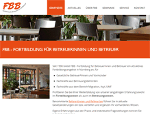 Tablet Screenshot of fbbweb.de